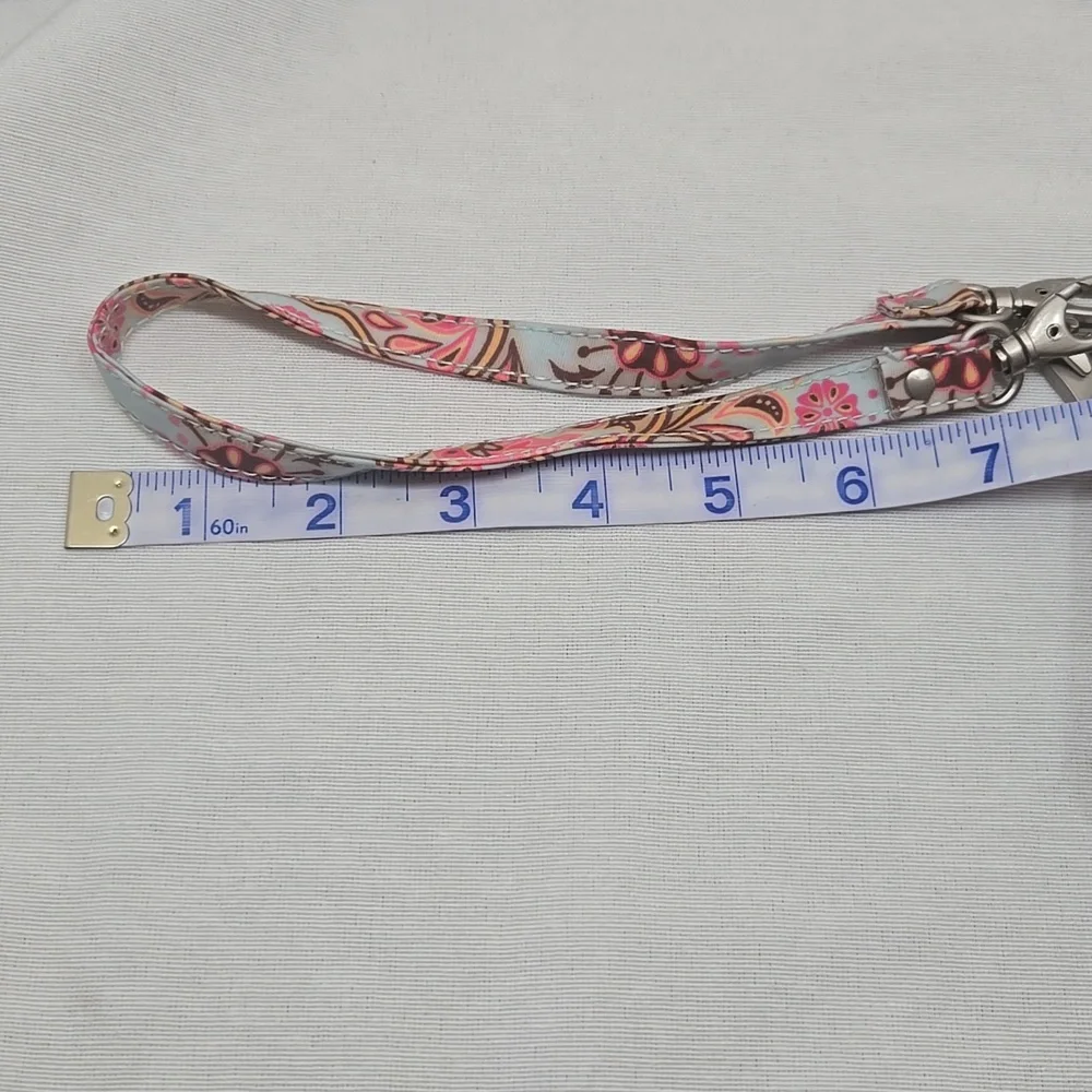 Emilie Sloan Seattle Pink/Blue Print Wristlet